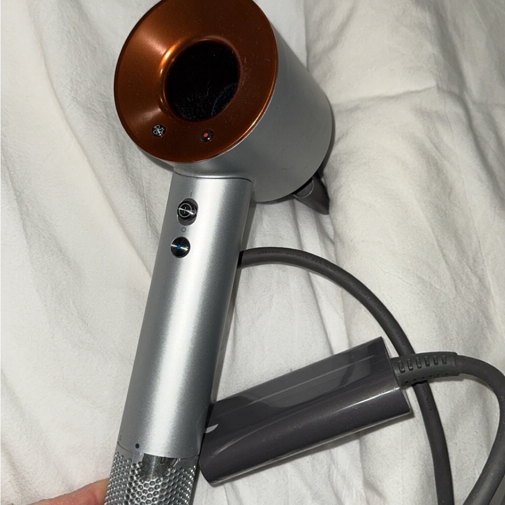 Dyson - Silver and Copper Hair Dryer